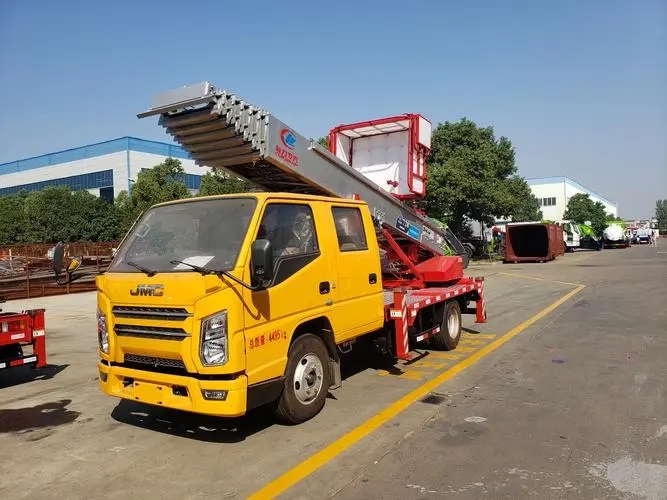 八所镇附近云梯车出租 砂石搬运